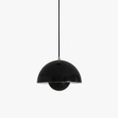 Lustre Pendente Retrô Lux Colors para Cozinha Balcão Sala de Estar Pendente - 0002 YuDome Preto 