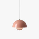 Lustre Pendente Retrô Lux Colors para Cozinha Balcão Sala de Estar Pendente - 0002 YuDome Rosa 
