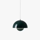 Lustre Pendente Retrô Lux Colors para Cozinha Balcão Sala de Estar Pendente - 0002 YuDome Verde 