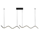 Lustre Pendente Stone Light Led para Sala Cozinha Balcão