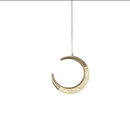 Lustres Pendentes Nórdico Lua Dourada