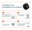 Mini Câmera Espiã HomeSafety® Wifi FullHD Original