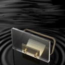 Porta Papel Higiênico de Parede com Prateleira Acrílica Lumière