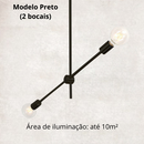 LUSTRE CANDELABRO MINIMALISTA