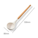 Utensílios de Silicone White Kitchen - 10 peças