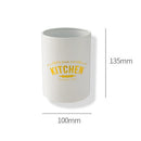 Utensílios de Silicone White Kitchen - 10 peças