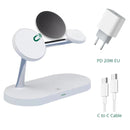 Carregador 3 em 1 - Magnético - para iPhone