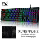 TECLADO GAMER USB CHROMA