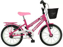 Bicicleta Infantil Aro 16 South Bike Cissa Nininha - com Rodinhas e Cesta Freio V-Brake