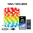 Pisca Pisca Natalino LED Smart Controlado Via Bluetooth Celular.