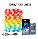 Pisca Pisca Natalino LED Smart Controlado Via Bluetooth Celular.