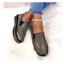 Sapato Feminino Confortável de Luxo SLIP ON + Colar de Brinde