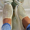 Sapato Feminino Confortável de Luxo SLIP ON + Colar de Brinde