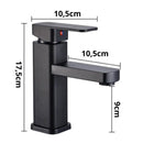 Torneira CuboFlex Monocomando - Água Quente e Fria em Aço Inoxidável