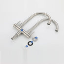 Torneira Dupla Fênix de Cozinha Curva 360°