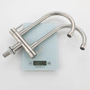 Torneira Dupla Fênix de Cozinha Curva 360°