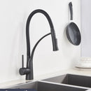 Torneira Móvel Chrome Pull Down Cozinha - 0002 Conceito Preto 