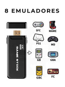 Vídeo Game Stick Clássico Original 4k HD 10000 Jogos c/ 2 Controles